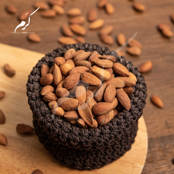 بادام دراژه بوداده بی نمک