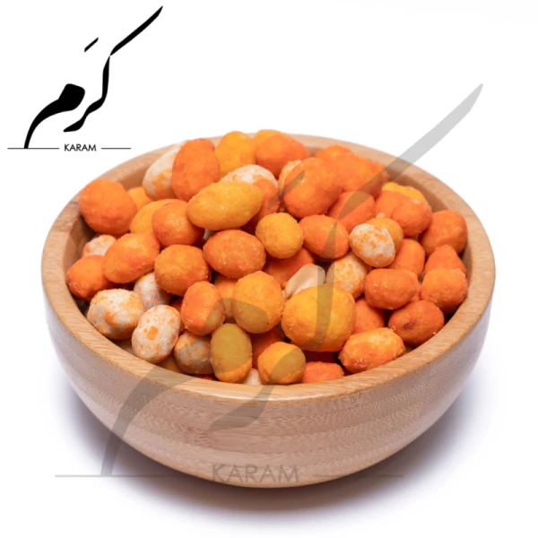 مغز بادام زمینی روکش دار