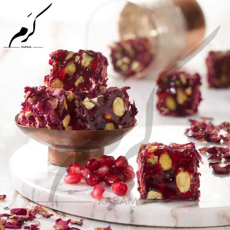 مسقطی انار و زرشک