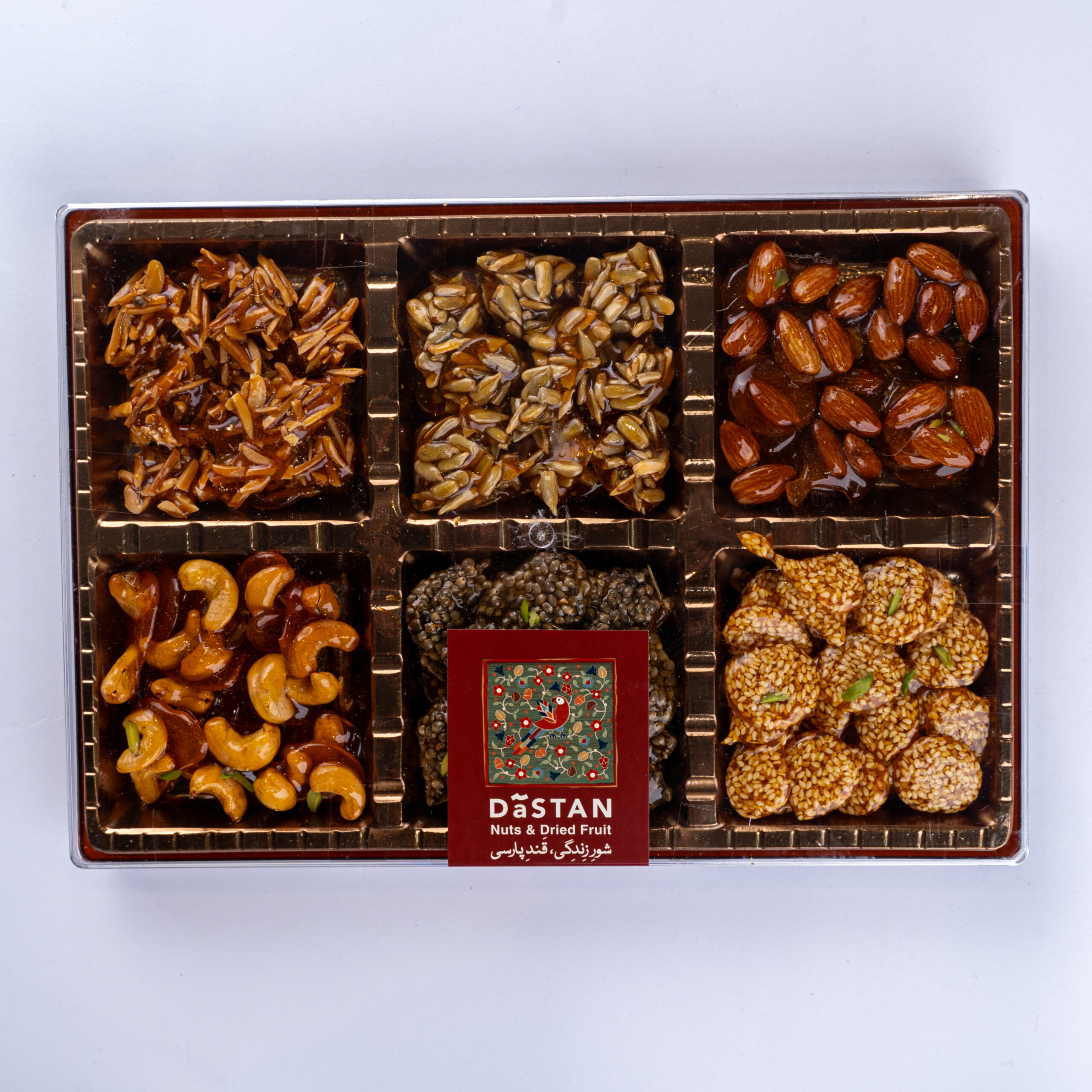 سوهان عسلی 6مغز