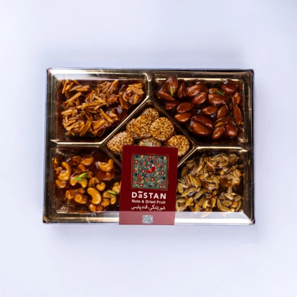 سوهان عسلی 5مغز