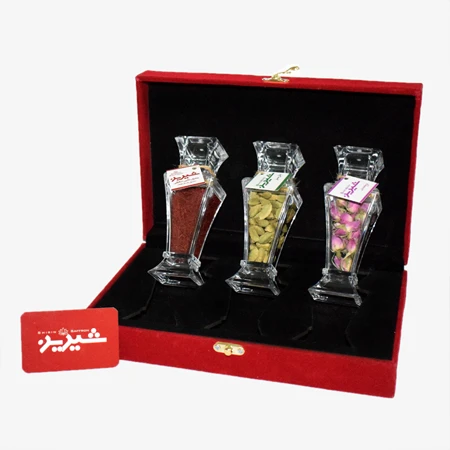 پک زعفران عطر (1مثقال زعفران-20گرم هل-10گرم غنچه) شیرین