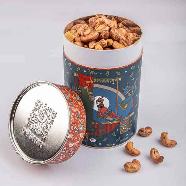 بادام هندی باپوست 500 گرمی هزار و یک شب