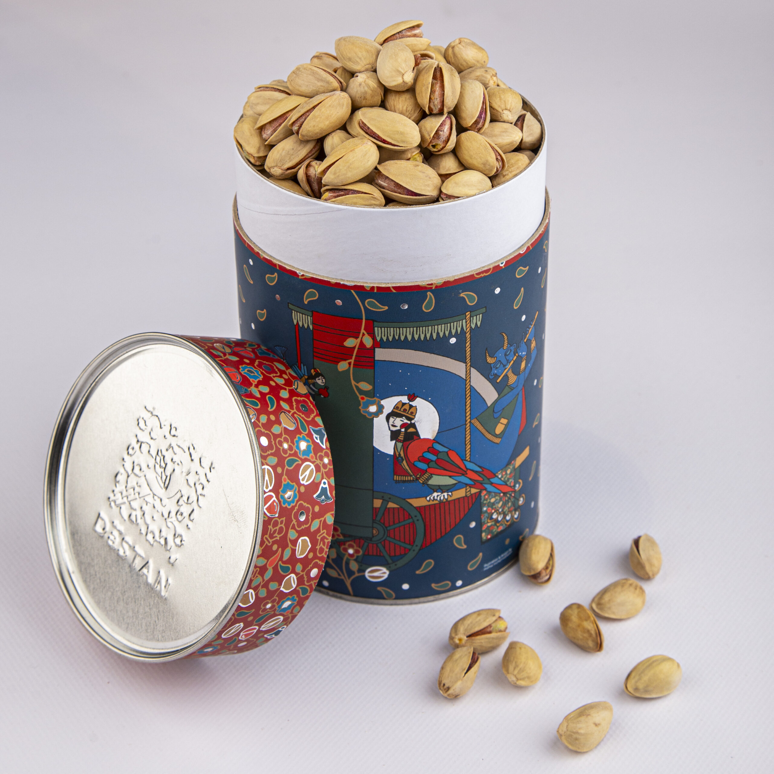 اکبری اعلا بوداده بی نمک 500 گرمی هزار و یک شب