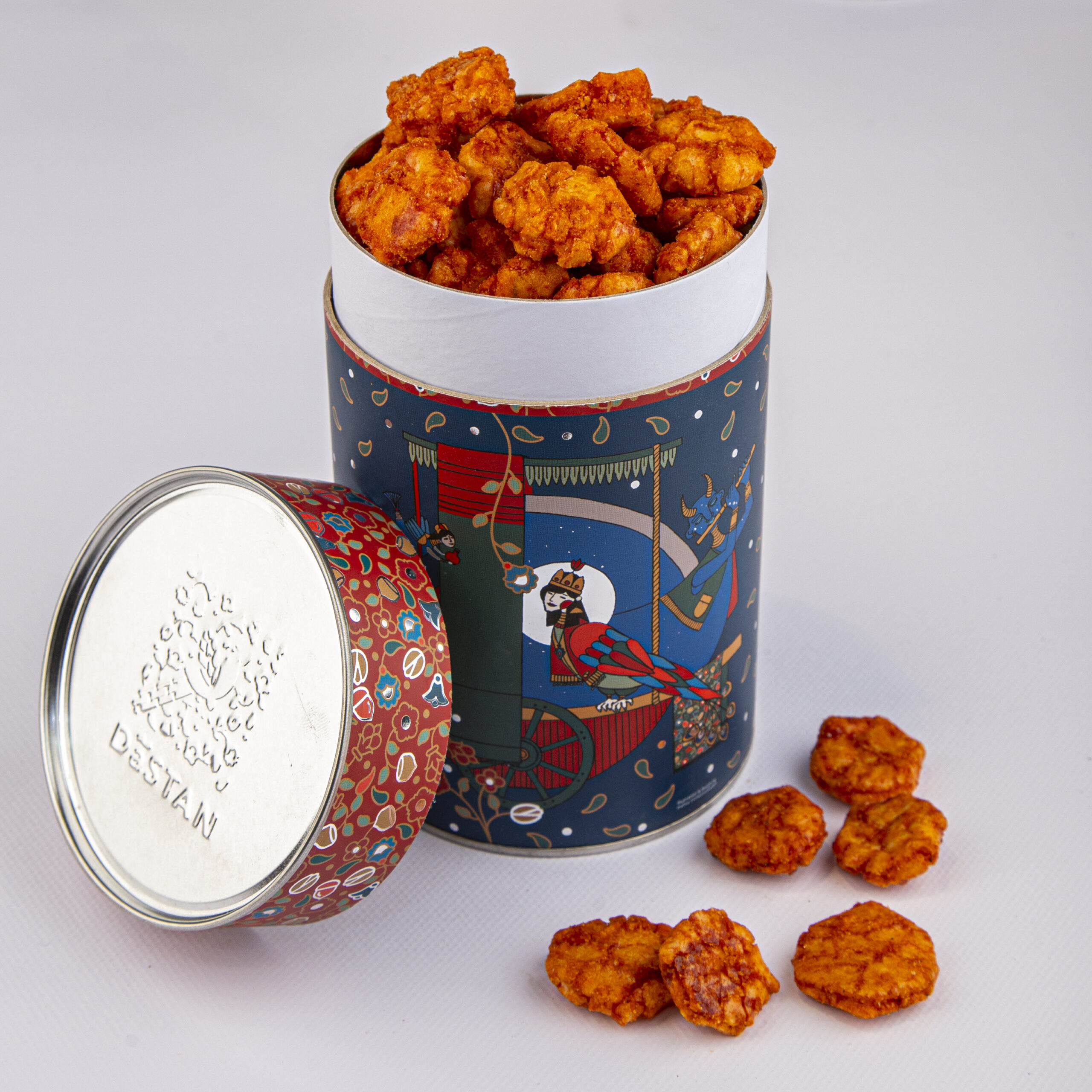 پفک هندی تند 200 گرمی هزار و یک شب