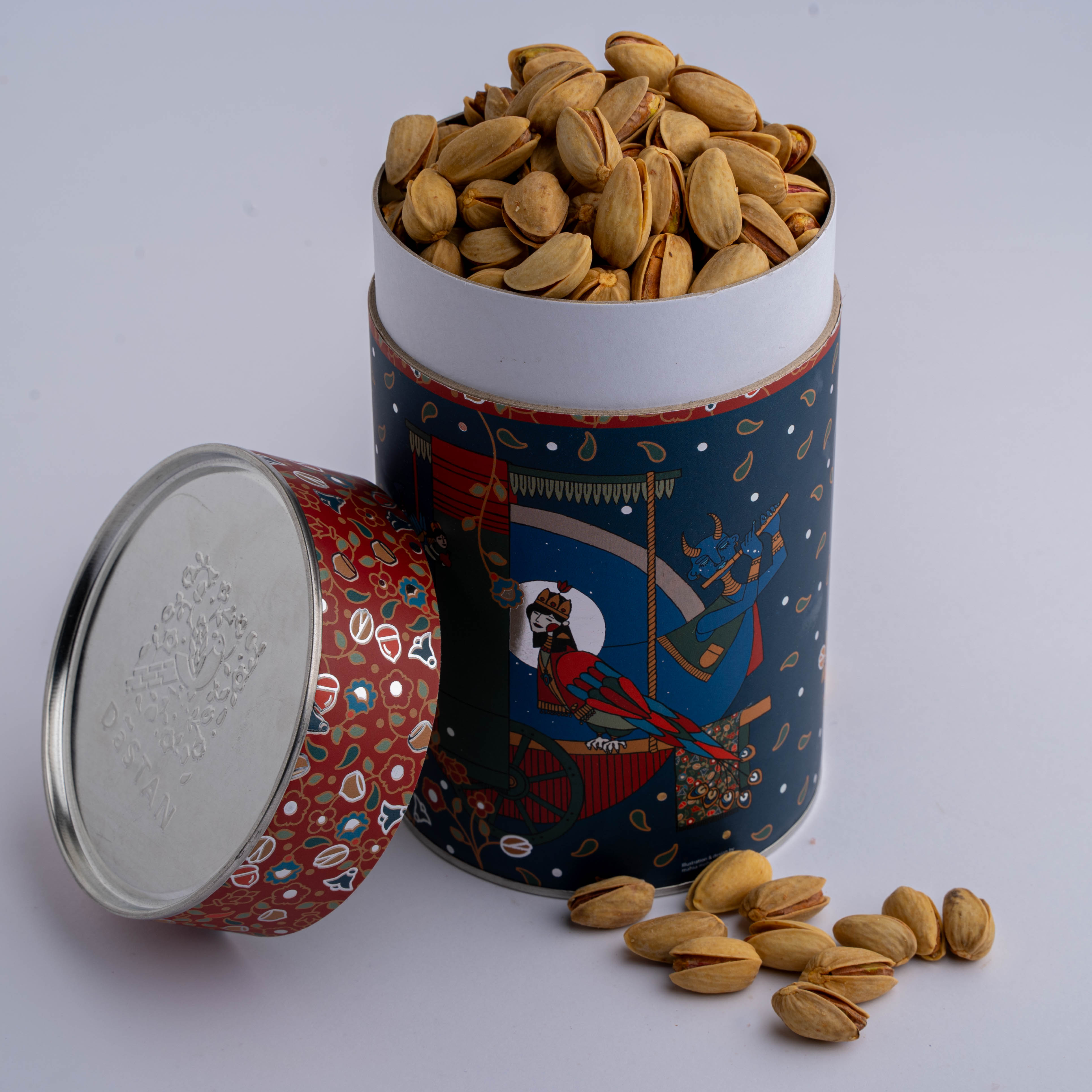 اکبری لوکس زعفرانی 500 گرمی هزار و یک شب