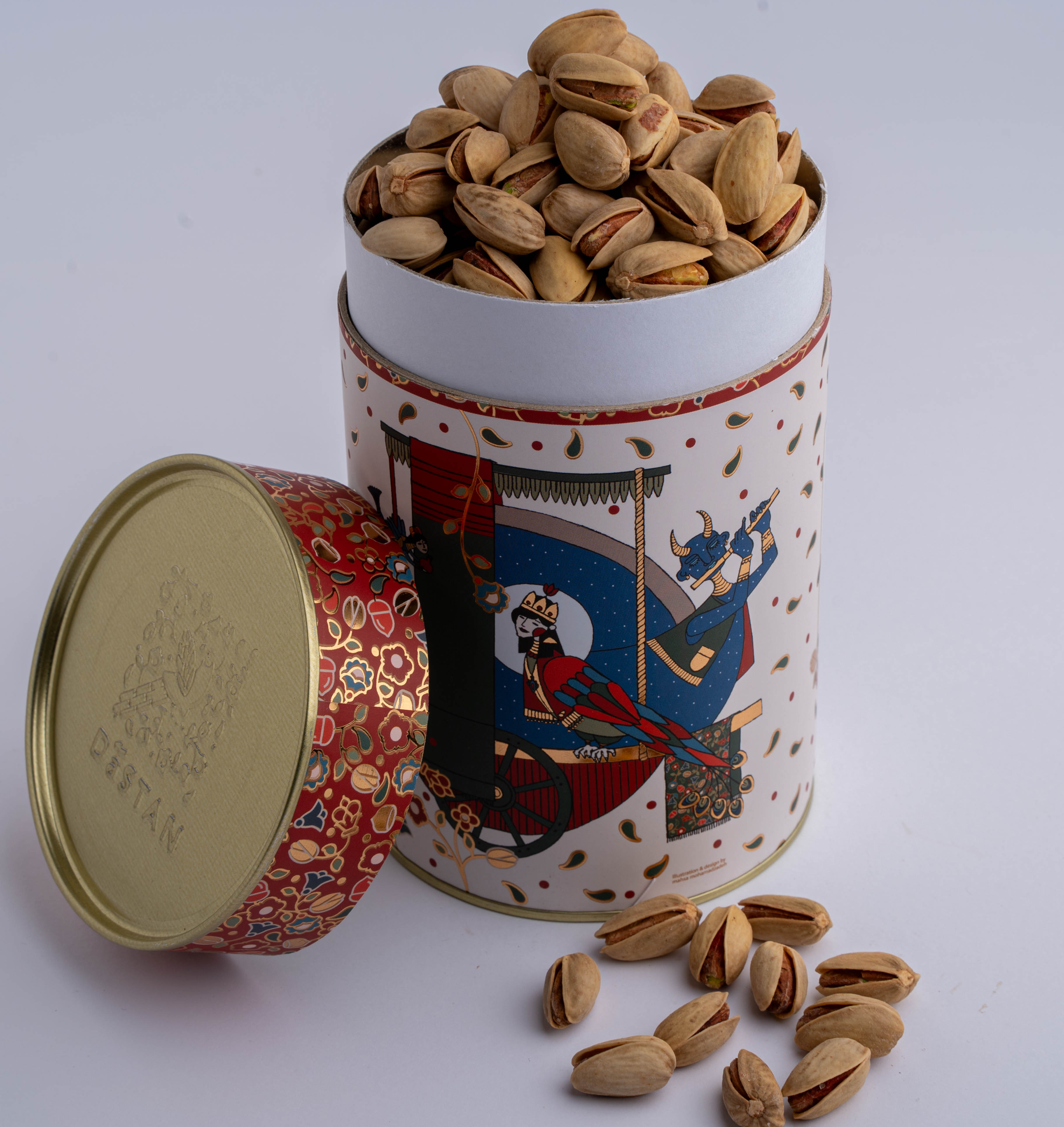 پسته فندقی شور 500 گرمی هزار و یک شب