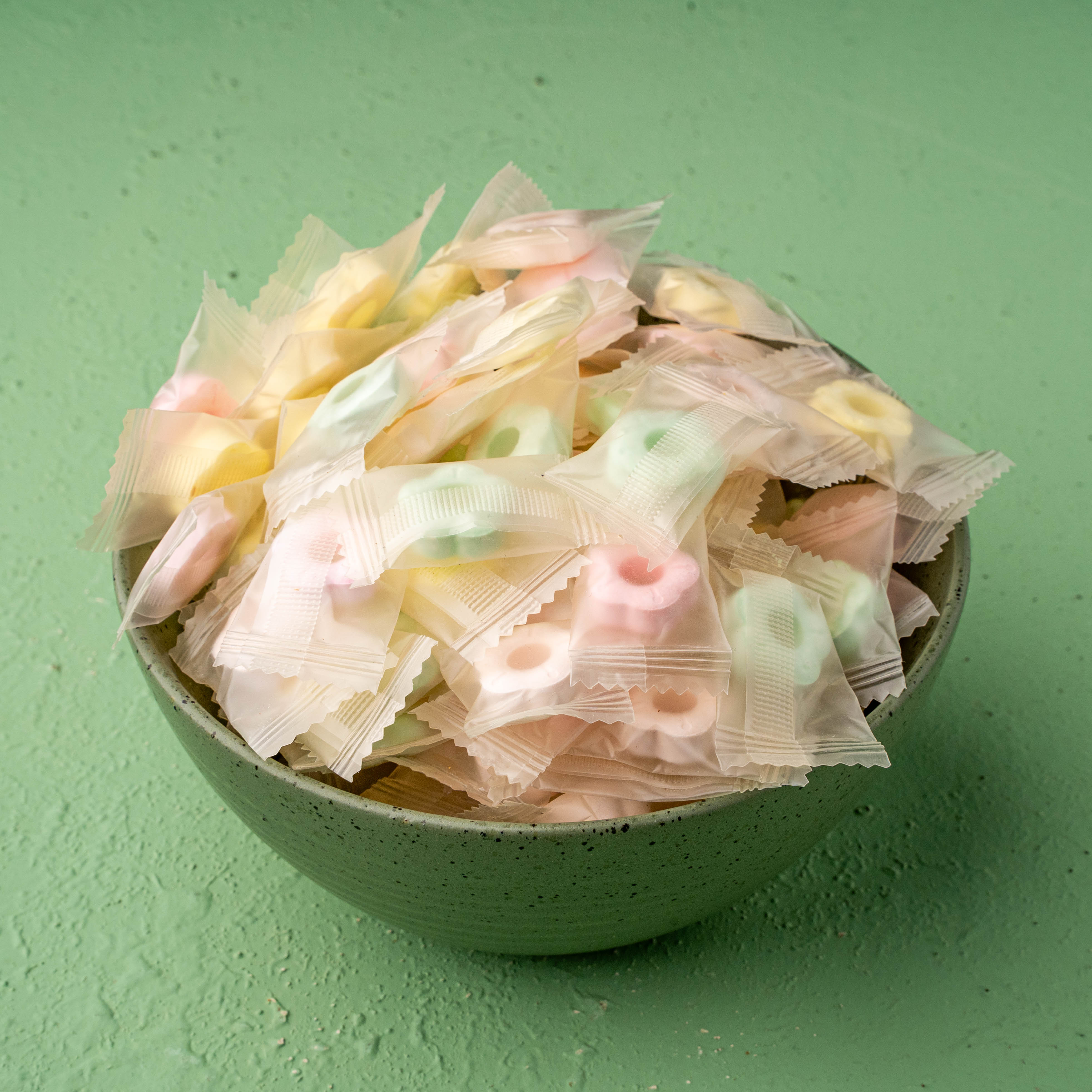 آبنبات نعنایی گل