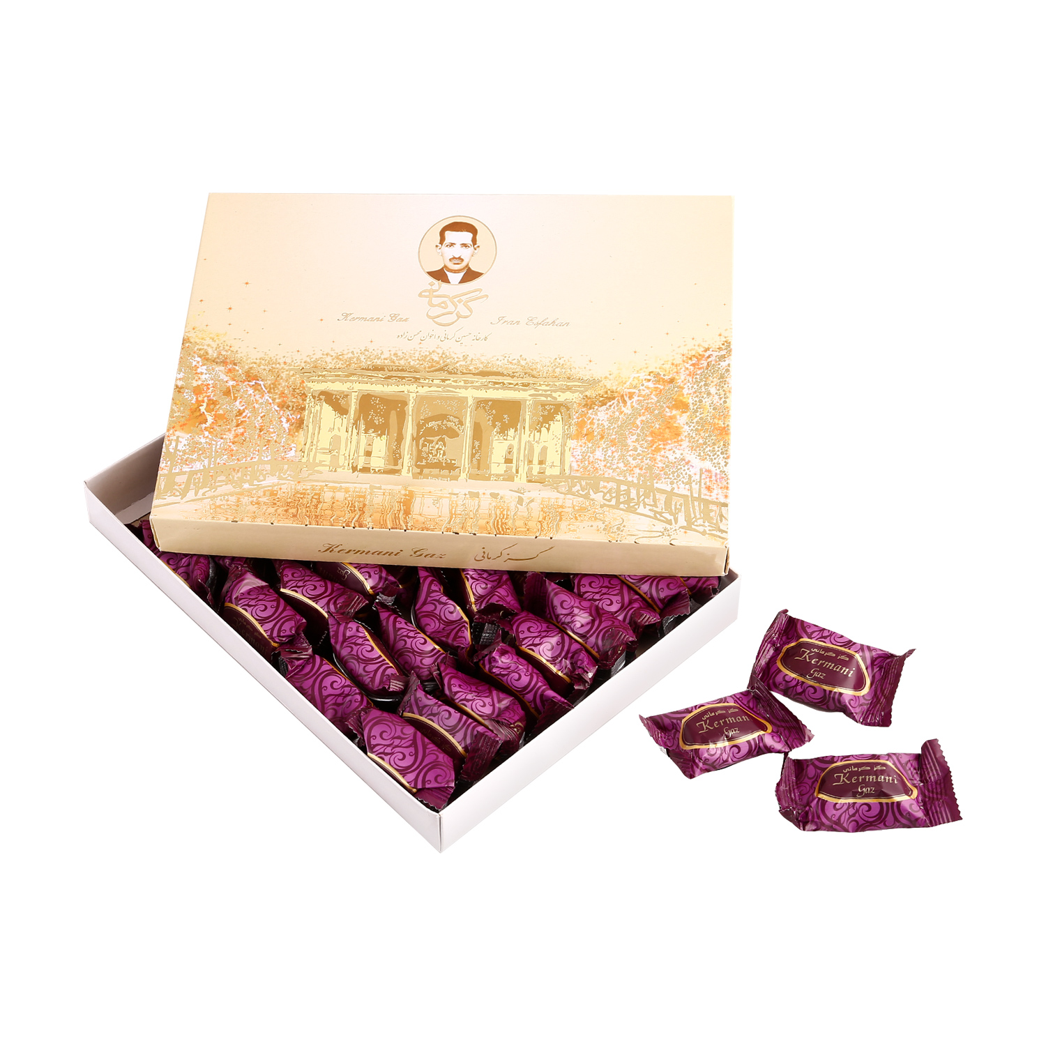 گز لقمه بادام 42% کرمانی