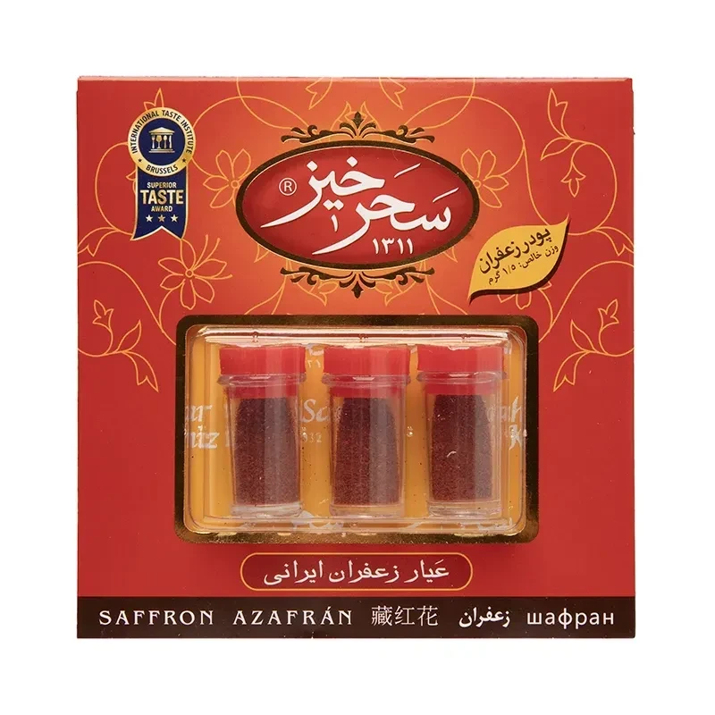 زعفران پودری 1/5 گرم کارتی سحرخيز
