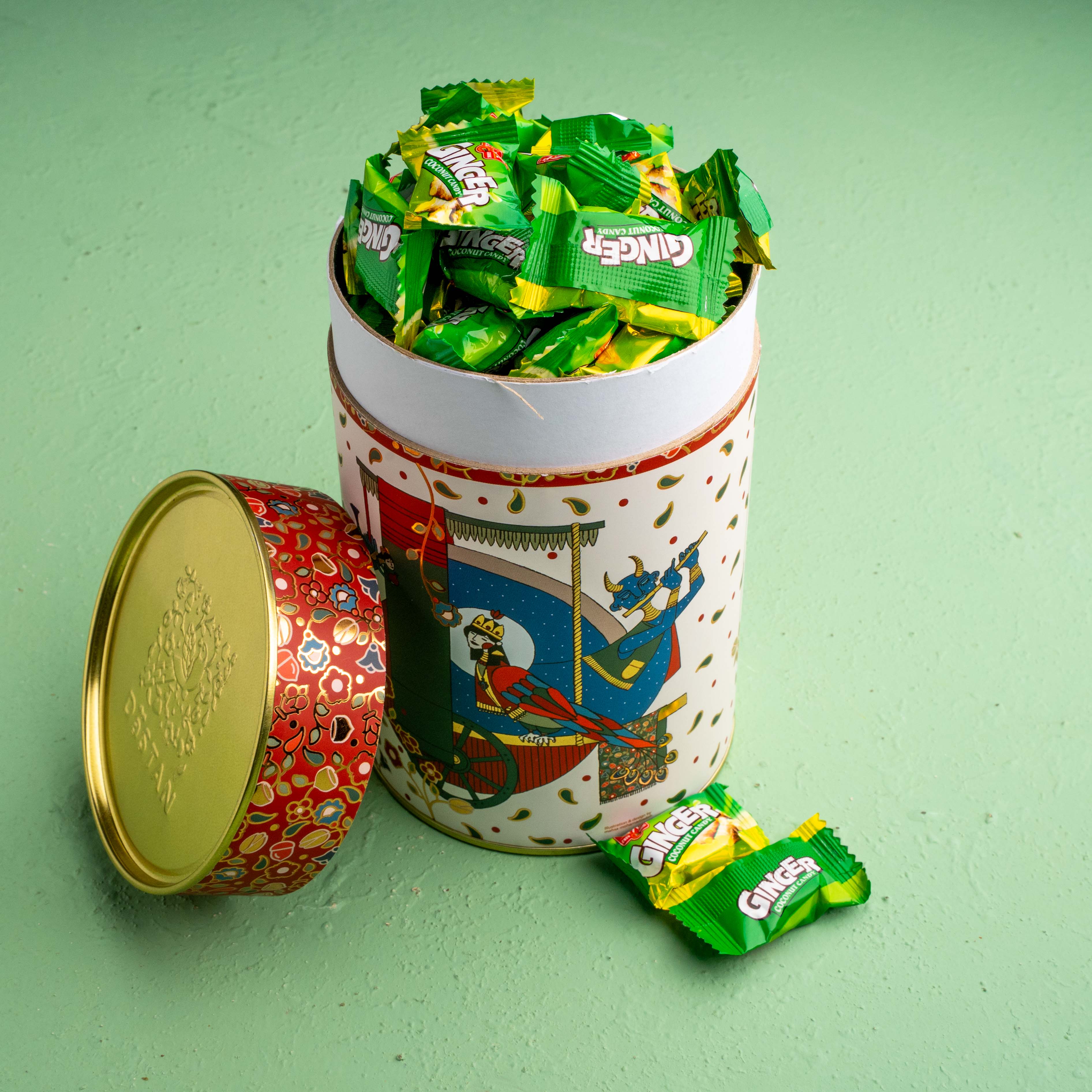 آبنبات جینجر 450 گرمی هزار و یک شب