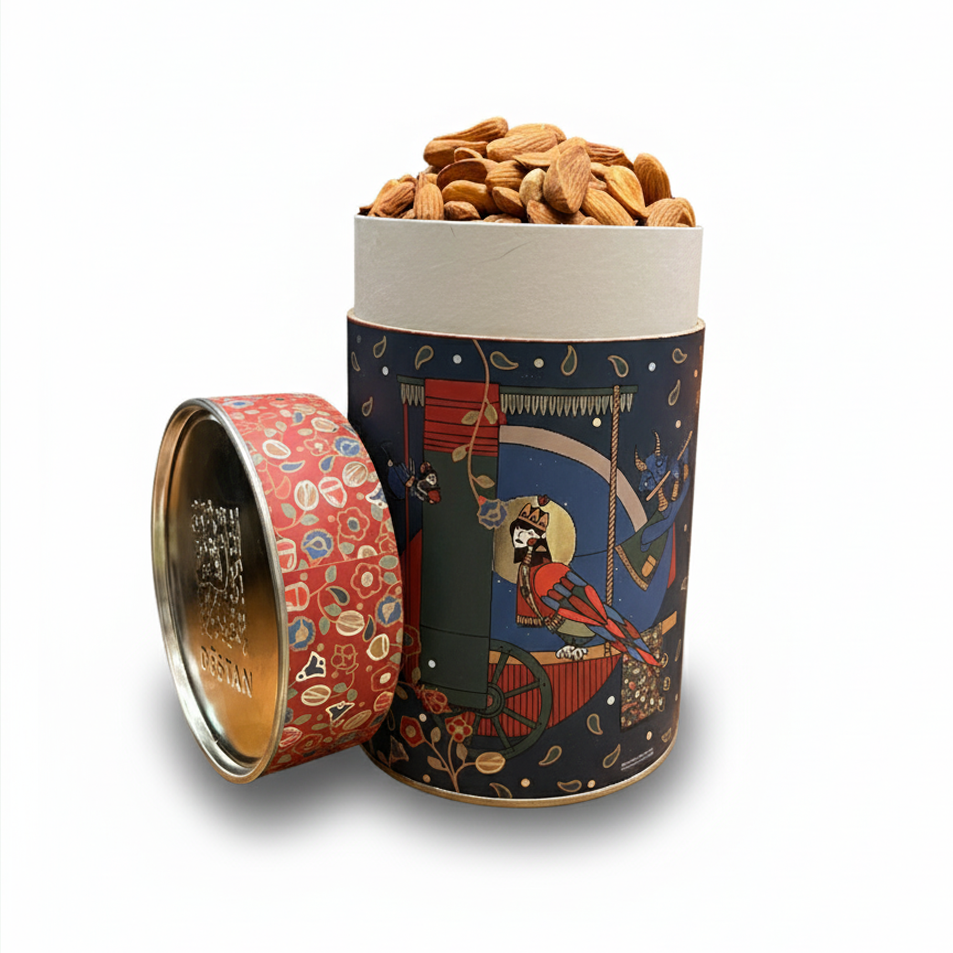 بادام مامایی مینی سرکه نمکی 600 گرمی هزار و یک شب