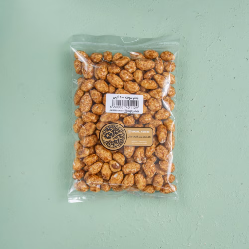 بادام سوخته صاحبی 400 گرمی