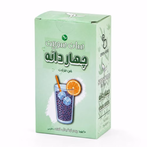 پودر نوشيدنی چهاردانه سان سوبين
