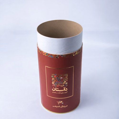 قوطی استوانه دآستان یک کیلویی