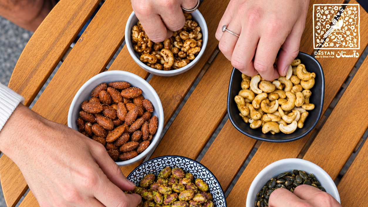 آجیل مناسب محل کار؛ برای تمرکز و بهرهوری در طول روز