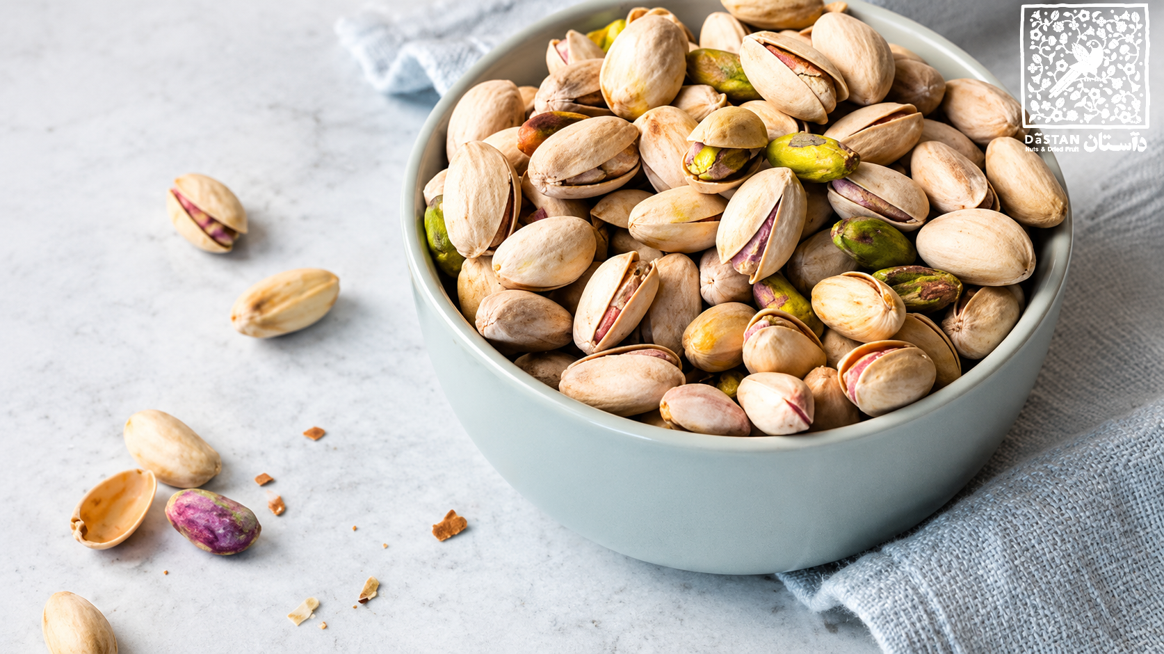 پسته چگونه بو داده می شود؟